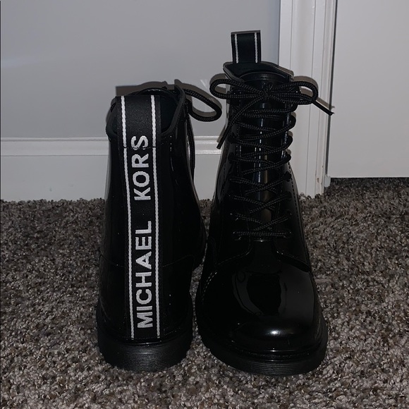 Michael Kors Shoes - NWOB Michael Kors Logo Tape Tavie Rain Boot